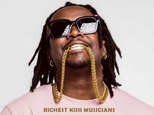 10 richest Kisii musicians in 2021 - 2022, wealth performance stats, salary, latest net worth ranking info
