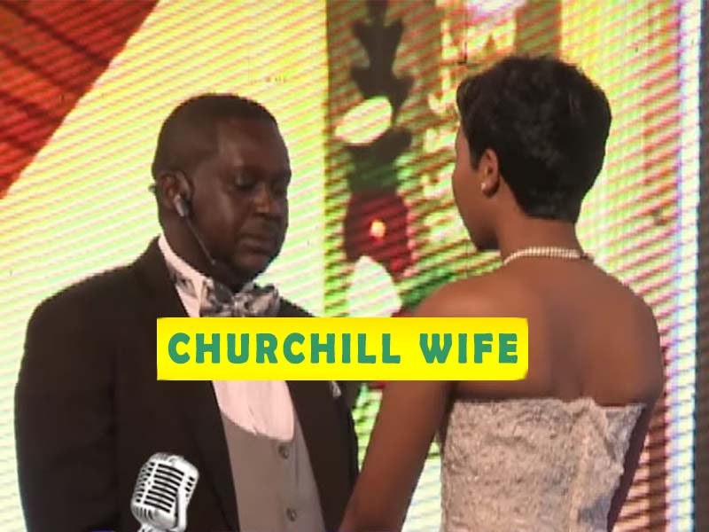 Daniel Ndambuki Churchill wife Mwongeli biography and photos
