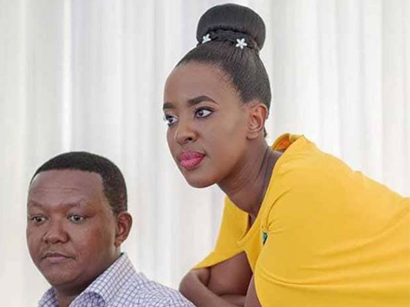 Alfred Mutua wife Lilian Nganga and Juliani in a love triangle blamed for the emotional divorce