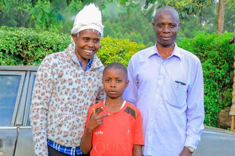 Kisii comedian Onsongo parents, mother Hellen Kerubo, and father Alfayo Nyakundi