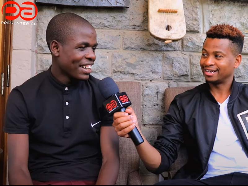 Kangwana Media online TV interview with Presenter Ali at Nairobi City