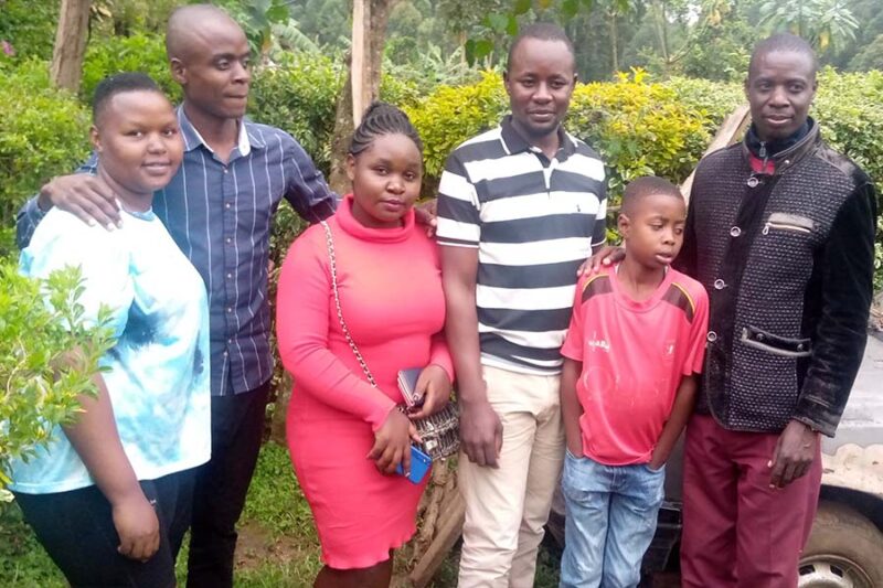 Team Onsongo at Rigoma village in Nyamira County