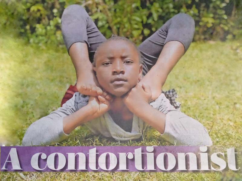 Contortionist Trinah Ondeyo biography, age, tribe, home, and family