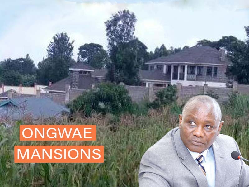 Kisii County Governor James Ongwae houses and latest palatial home photos