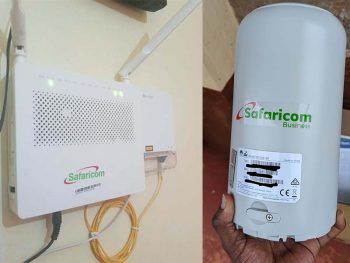 Safaricom internet for business packages, rates, satellite WiFi installation fee, and contacts