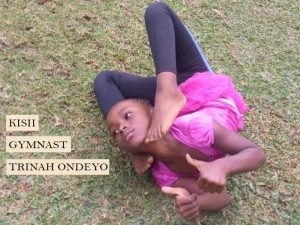 Gymnast Trinah Ondeyo is a talented Kisii Girl fighting to outsmart the impulsive Simone Biles