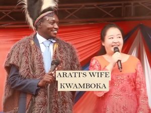 Simba Arati Chinese wife Kwamboka and mother in law Jane Arati campaigning: photos and videos
