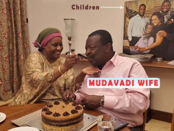 Musalia Mudavadi wife [Photos] Tessie Shangatti biography, marriage, children, and Foundation