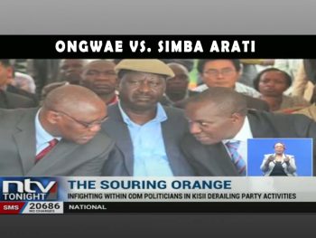 Simba Arati in Kisii County Politics: Flagging off rivals Prof Sam Ongeri and Hon Chris Obure