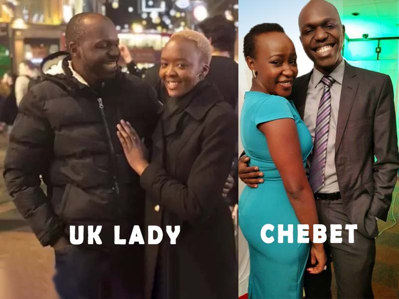 Journalist Madowo with Terryanne Chebet and a UK based Queen