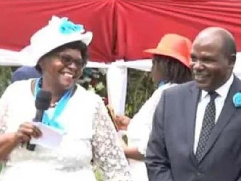 IEBC Chairman Wafula Chebukati Wife Photos and Children