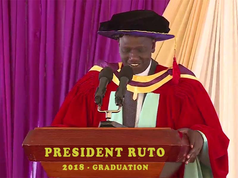 Dr William Ruto academic background, PhD, & Masters Degree Thesis Pdf