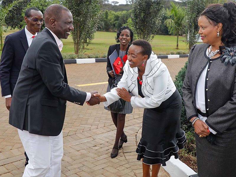 President Ruto & First Lady Rachel Chebet