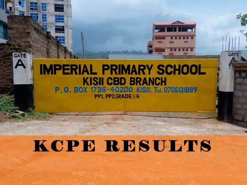Imperial Primary KCPE results, Mean Grade, & Performance Analysis