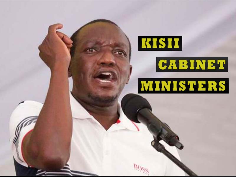List of Kisii County Executive Committee [CECs] Kisii County Government Ministers