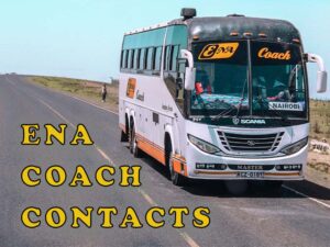 Ena Coach Contacts List: Phone Number & Branches in Nairobi, Kisumu & Kisii – Booking & Parcel