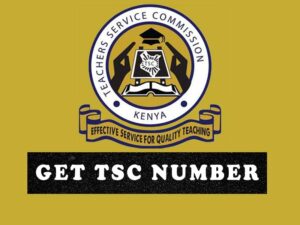 How to get TSC number online