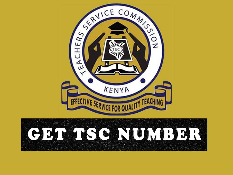 How to get TSC number online