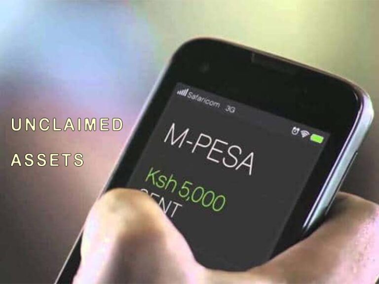 Billion Unclaimed Assets Kenya
