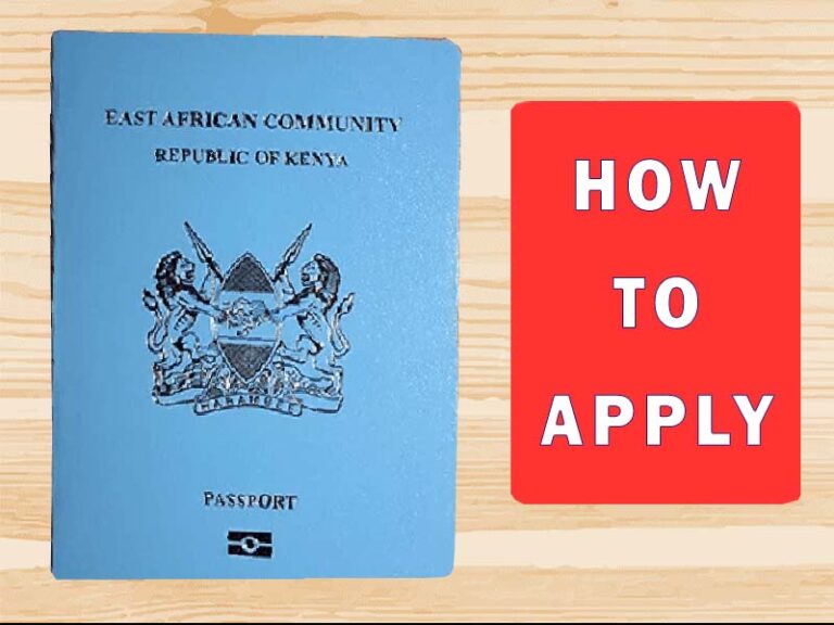 How to Apply Passport in Kenya