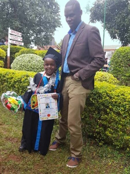 MP Silvanus Osoro Family & children – son’s graduation