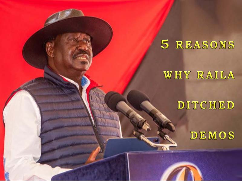 You are currently viewing 5 Reasons Why Raila Cancelled Wednesday-Friday Demonstrations – Police Brutality & ICC Fears