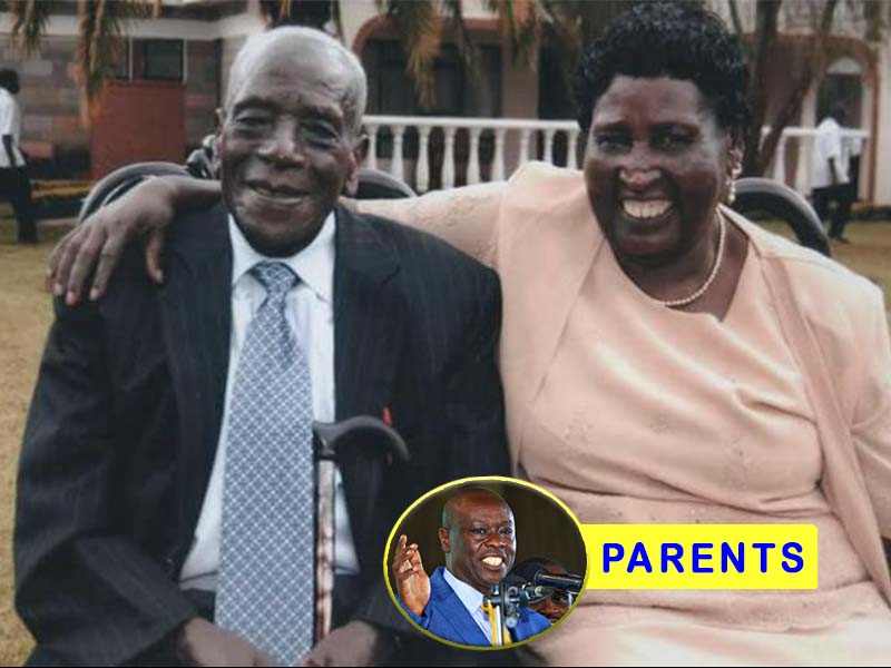 You are currently viewing Rigathi Gachagua Father and Mother [Photos] Mzee Nahashon Gachagua Reriani & Mama Martha Kirigo