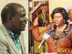 Wafula Chebukati Celebrates Wife Mary Wanyonyi