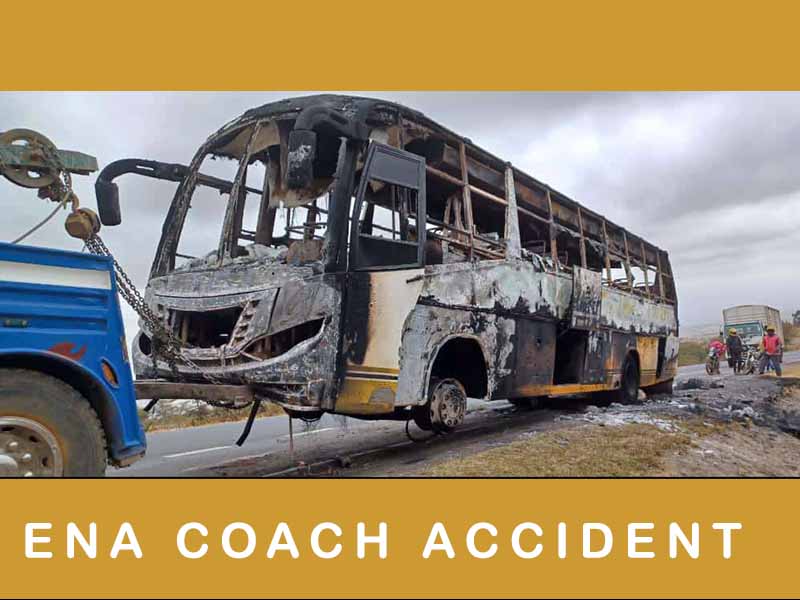 Ena Coach Bus Accident along Narok-Bomet highway