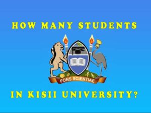 Read more about the article How Many Students does Kisii University have? Latest KUCCPS Placement of First Years – Ranking