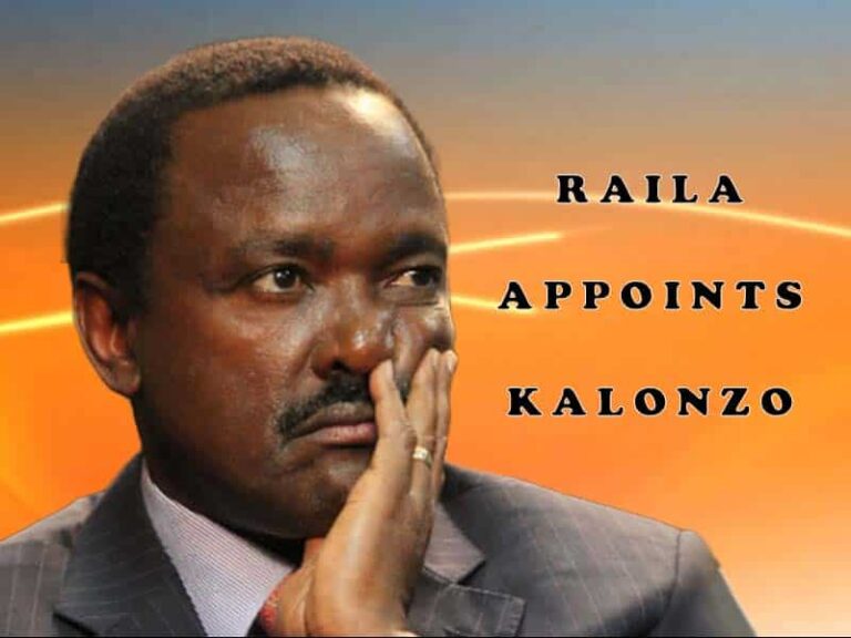Kalonzo to Lead Handshake Talks
