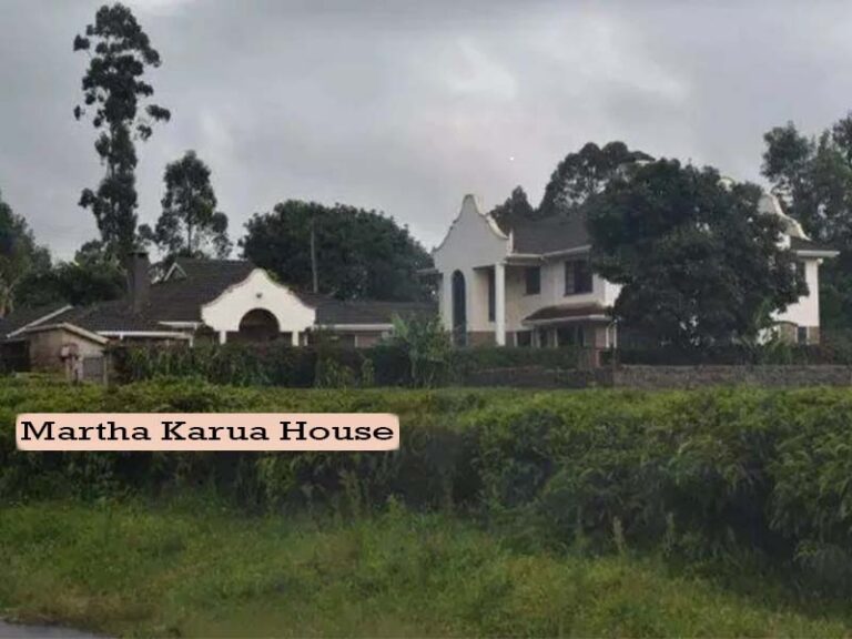 Martha Karua House in Kirinyaga & Nairobi