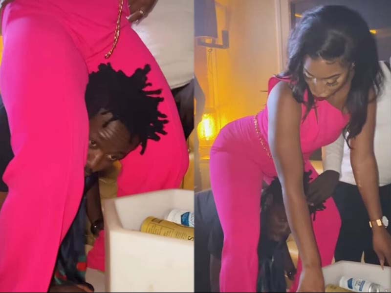 You are currently viewing Retired Christians? Diana Marua & Singer Bahati Steamy Club Dance Video Slammed by Edgar Obare