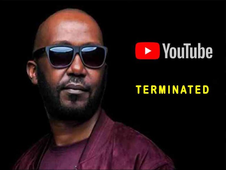 Andrew Kibe Terminated on YouTube