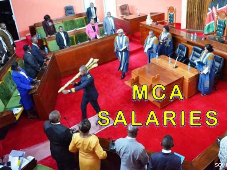 MCAs salary in Kenya