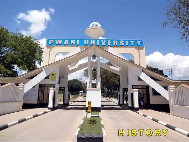 History of Pwani University Since