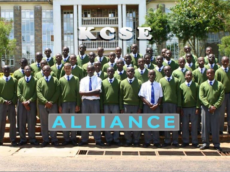 Alliance High School KCSE Results