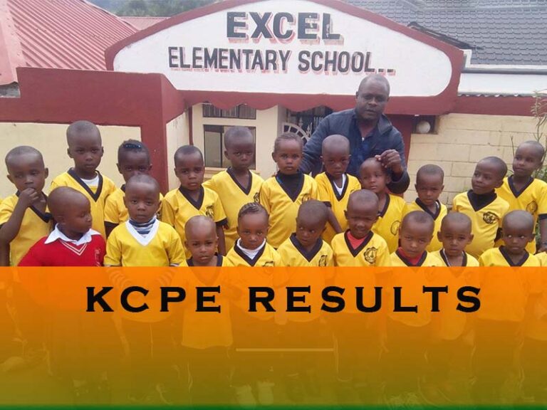 Excel Elementary School KCPE