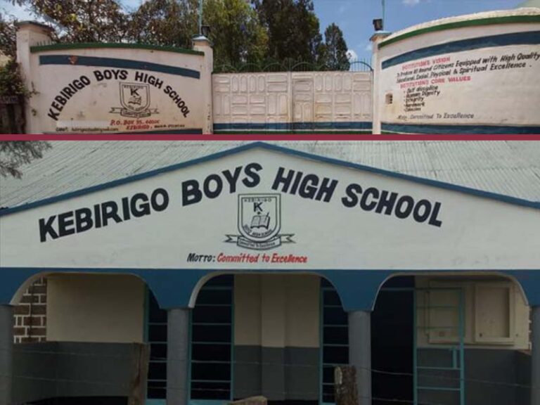 Kebirigo High School KCSE Results