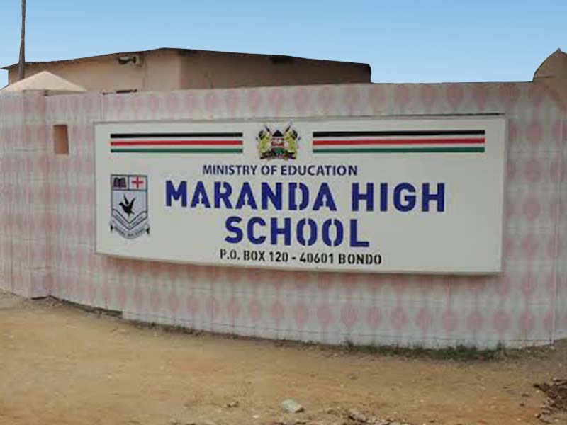 Maranda High School KCSE Results