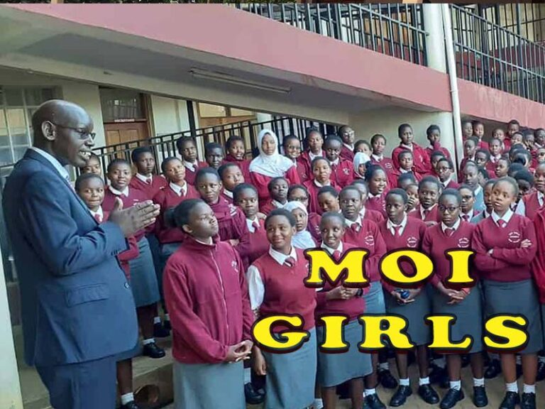 Moi Girls Eldoret KCSE results