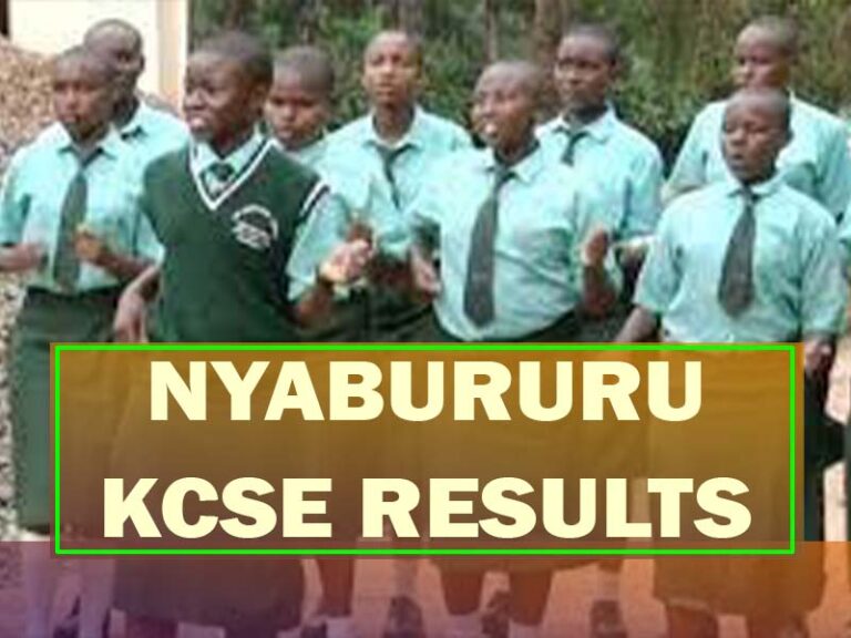 Nyabururu Girls KCSE Results
