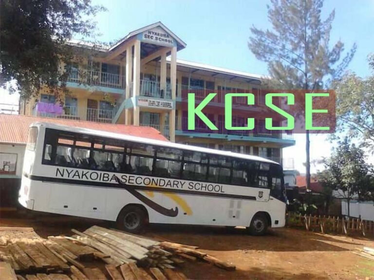 Nyakoiba High School KCSE Results