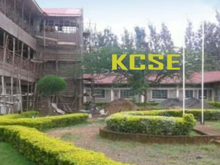 Pope Benedict Secondary School KCSE
