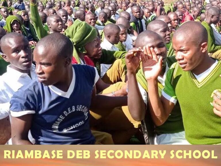 Riambase Secondary School KCSE Results