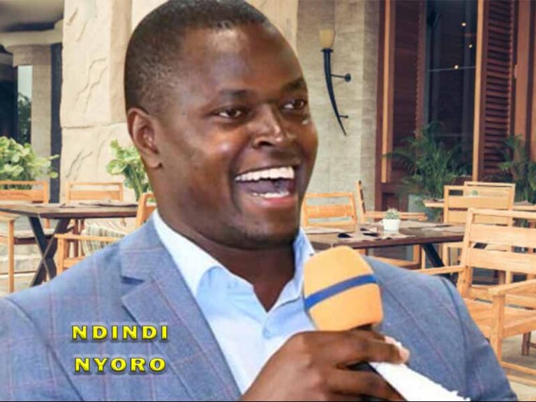 Samson Ndindi Nyoro Biography