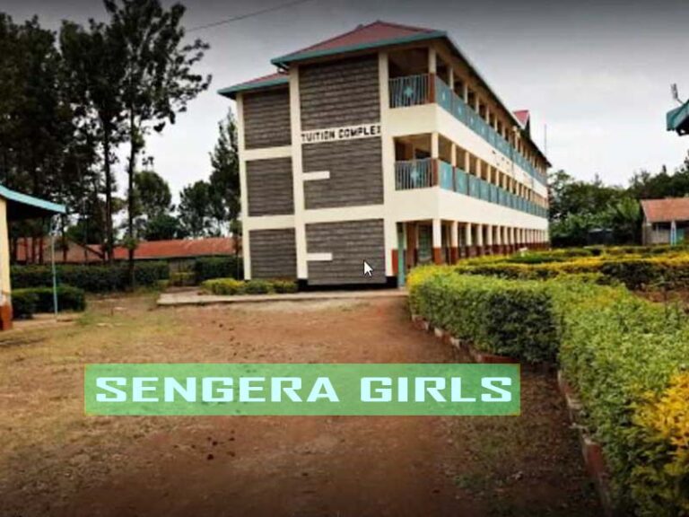 Sengera Girls KCSE Results