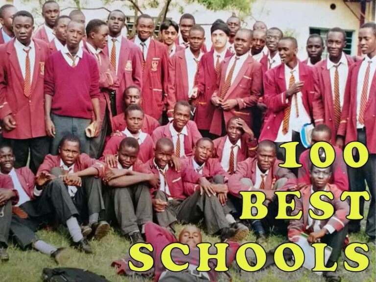 Top 100 schools KCSE