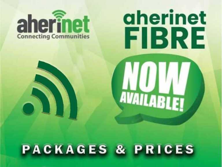Aherinet Internet Packages & Prices