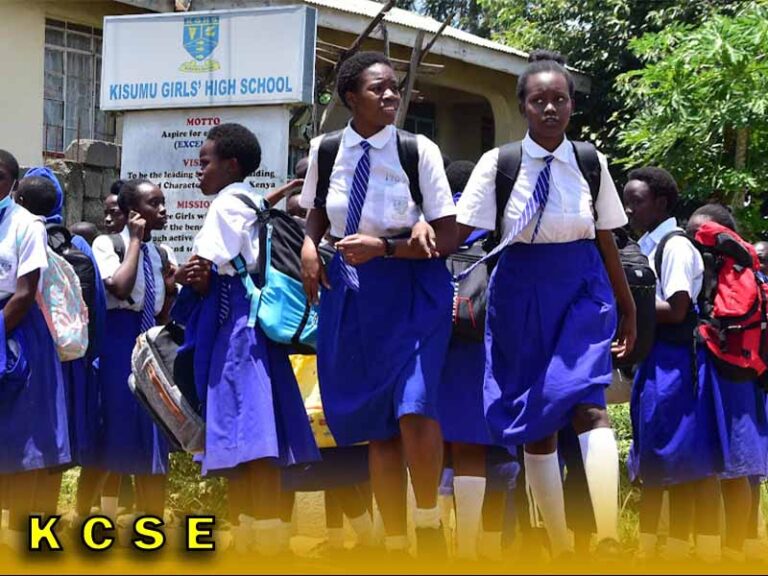 Kisumu Girls High School KCSE Results